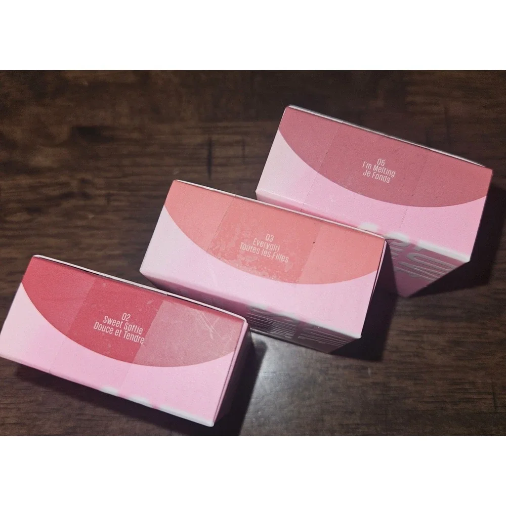 Kaja Love Swipe Vegan‎ Lip Mousse Bundle NIB Everygirl I'm Melting Sweet Softie